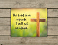 Christian Wall Art – Psalm 118:6 Scripture Print (Digital Download)