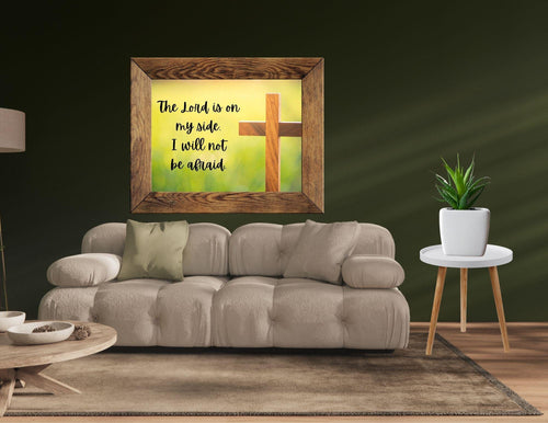Christian Wall Art – Psalm 118:6 Scripture Print (Digital Download)