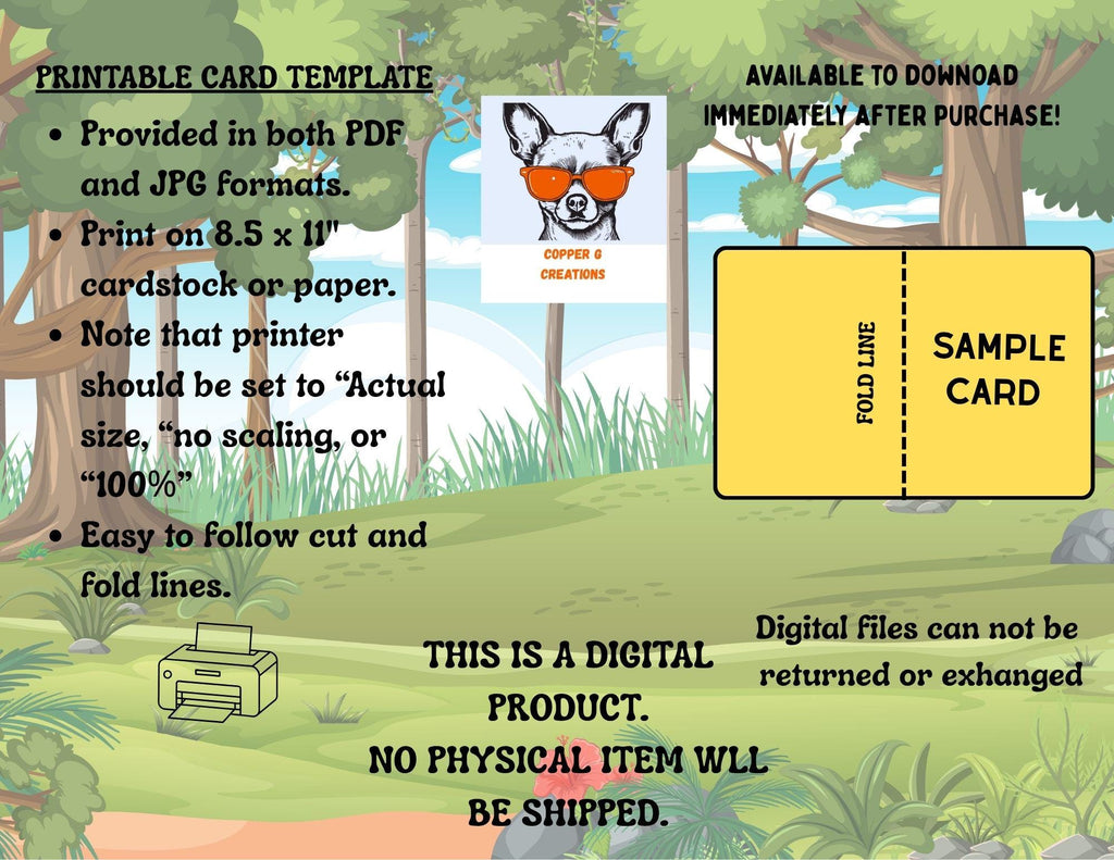 Squirrel Birthday Party Invitation | Woodland Printable Kids Invite (Digital Download)