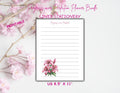 Progress Over Perfection Planner Bundle | Purple Lily Undated Daily Weekly Monthly Planner (Digital Download)