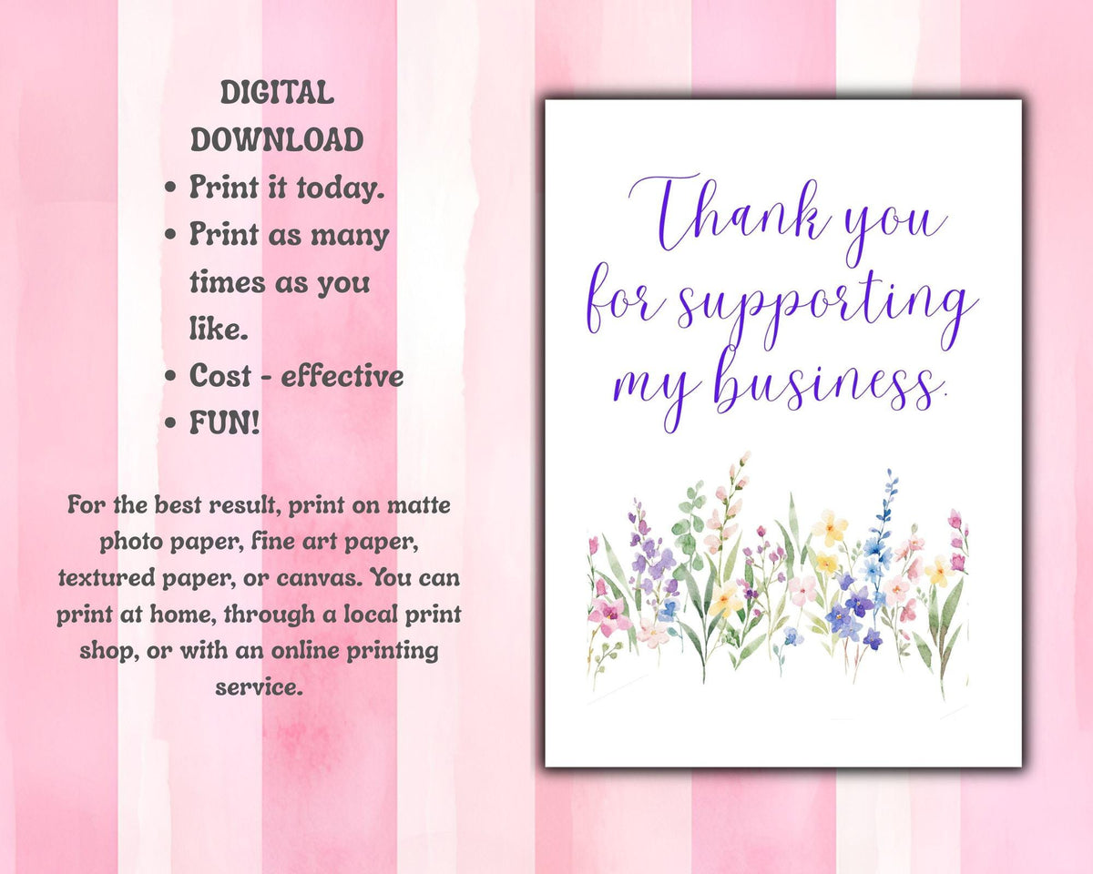 Daughter Wall Art | Loved Always and Forever Floral Print (Digital Download)