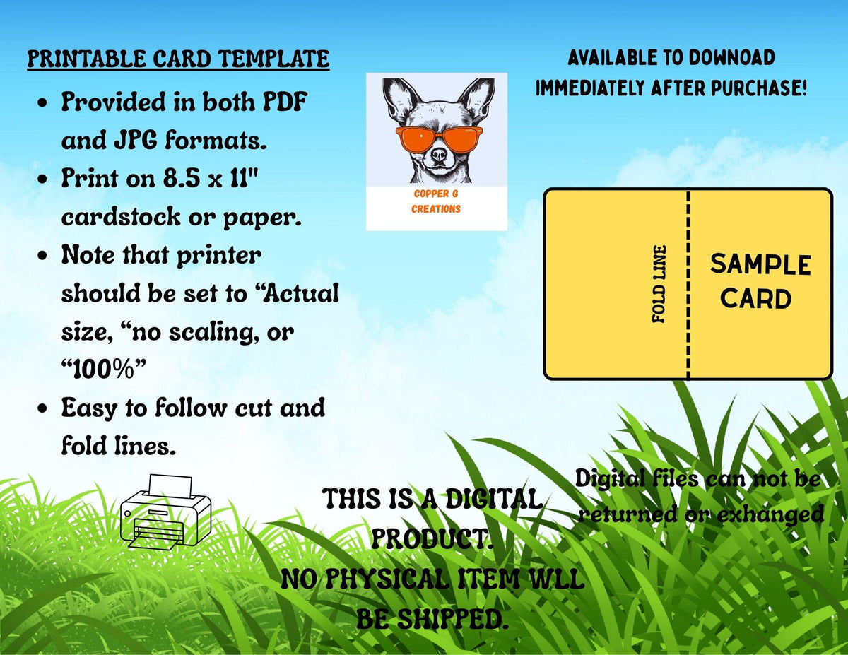 Printable Retirement Card for Hunters | Bird Dog Outdoor Retirement Greeting (Digital Download)
