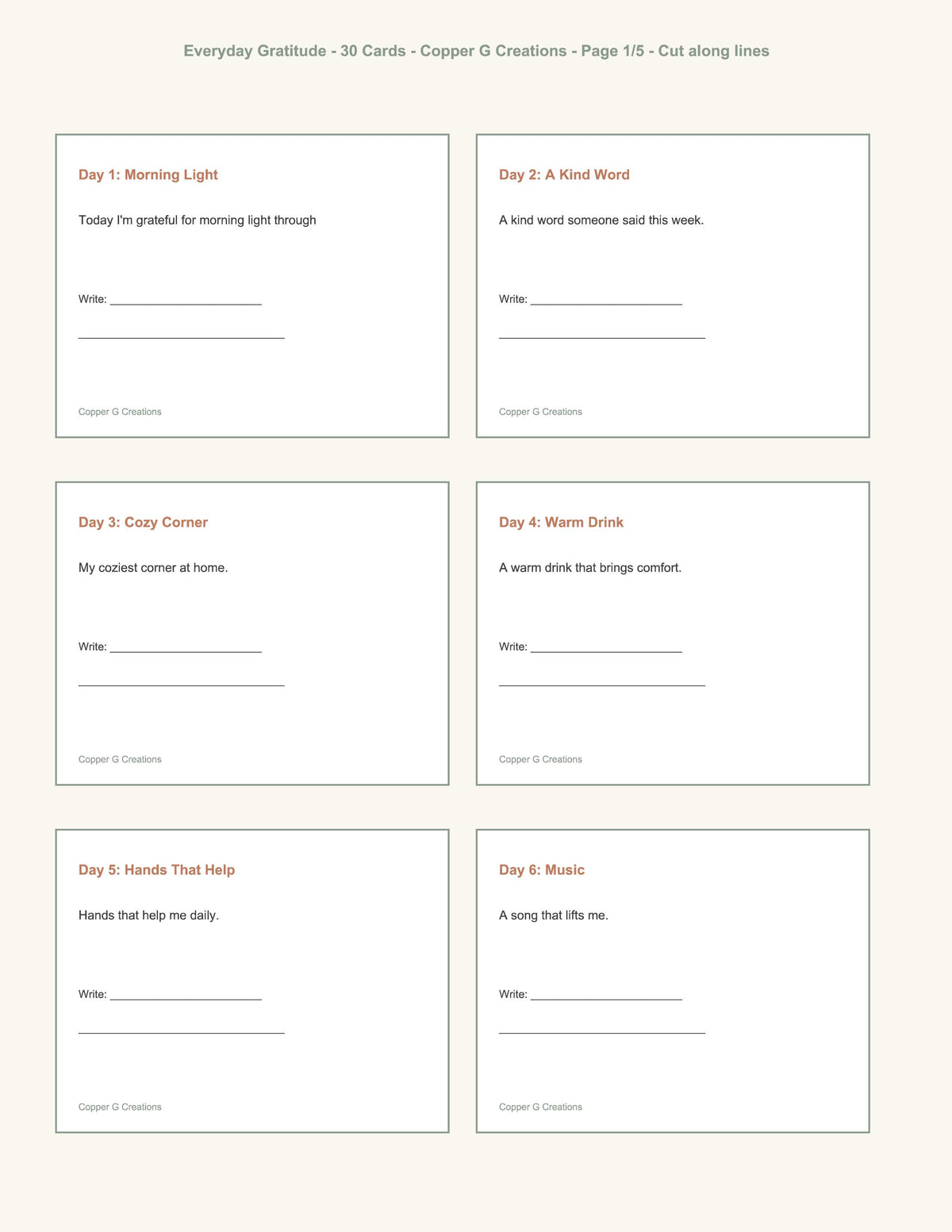 Calm Home Collection Bundle | 4 Ebooks, Planner, Gratitude Cards, Art Guide (Digital Download)