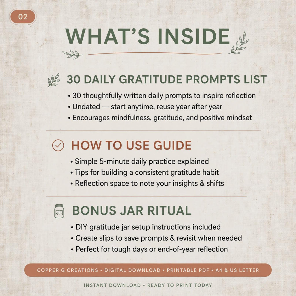 Calm Home Duo: Gratitude Cards + Cozy Wall Art Guide (2-Ebook Bundle)